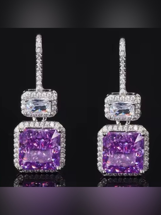 Neiman Marcus Jewelry - 14k 4ct Kunzite Earrings